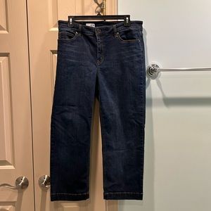 Gap high rise cropped straight size 30 waist